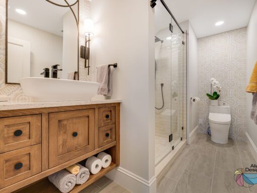 Elegant Guest Bath Makeover